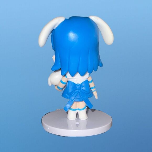 NIP Sailor Moon Cosmos Eternal Mercury & Cinnamon Roll Figure Cake Topper PVC 3” - Picture 2 of 3